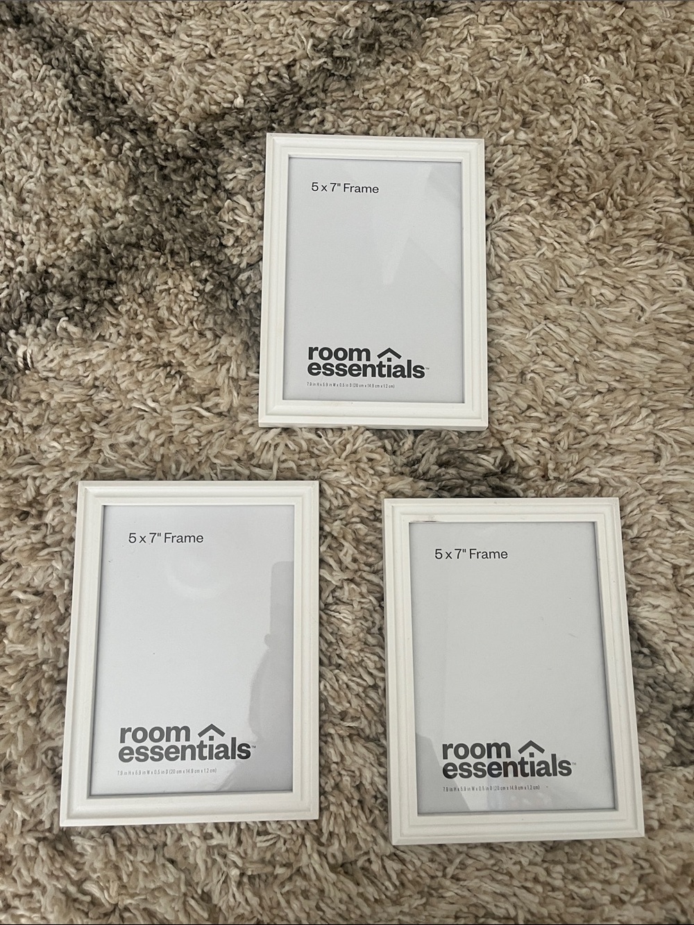 Room Essentials White Picture Frame Trio